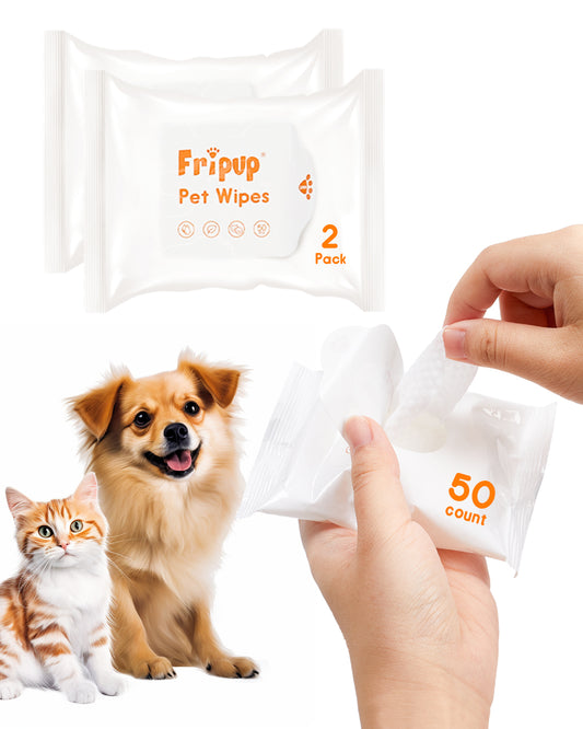 FriPuP Pet Face Wipes for Dogs