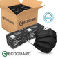Made in USA EG EcoGuard 4-Ply Black Dispoable Face Mask 2000Pcs