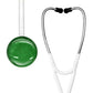 FriCARE Cardiology Stethoscope Single Head Agate (White Chestpiece, White Tube)