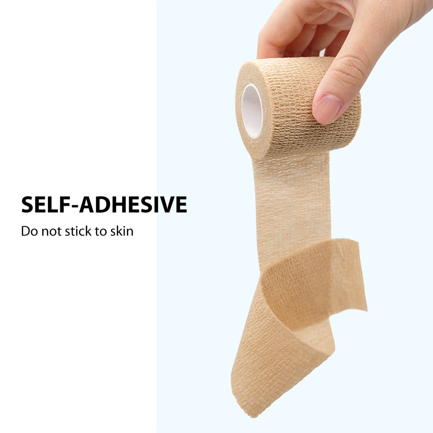 FriCARE Nonwoven Self-Adhesive Bandage 3 Inches