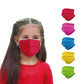 FriCARE 4-Ply Kids Disposable Face Mask Individually Wrapped, 50 Pcs