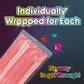 MicroBeats Individually-wrapped Disposable Face Mask Glitter