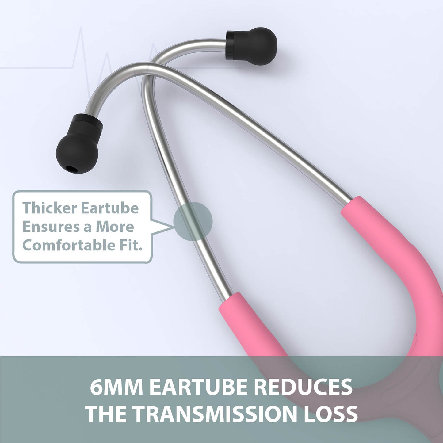MicroBeats Lightweight Single Head Stethoscope